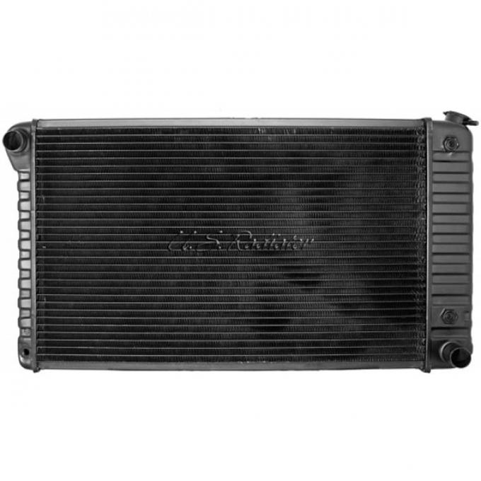 Chevelle Radiator, Big Block, 4-Row, For Cars With Automatic Transmission & Without Air Conditioning, Desert Cooler, U.S. Radiator, 1968-1971