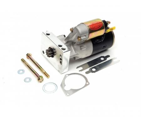 Chevelle Engine Mini Starter, Small Or Big Block, 153 Or 168Tooth Flywheel, Natural Finish, 1964-1972