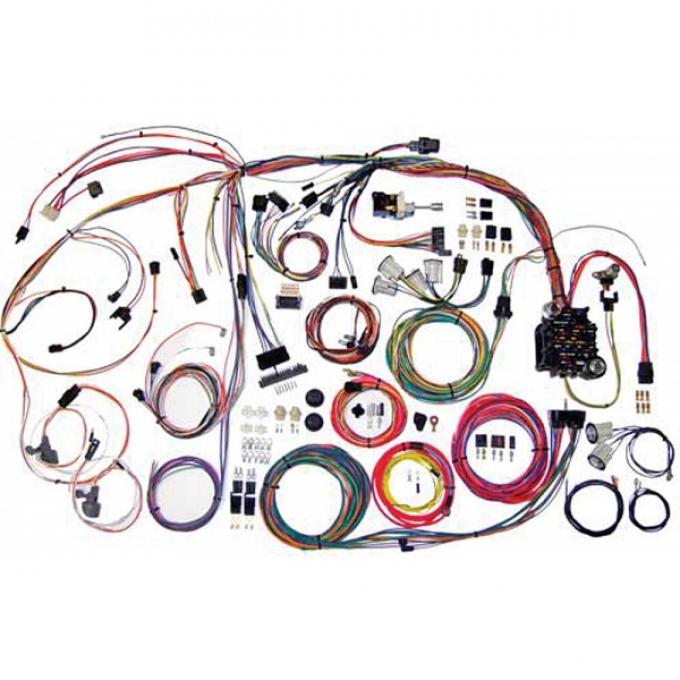 Chevelle Complete Car Wiring Harness Kit, Classic Update, American Autowire, 1970-1972