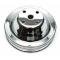 Chevelle Water Pump Pulley, Small Block, Double Groove, Chrome, 1969-1972