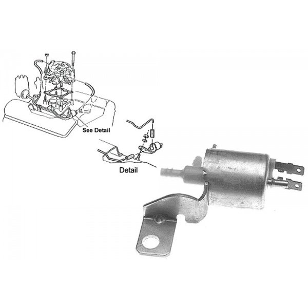 El Camino Transmission Control Spark Solenoid (TCS) 307 c.i. With