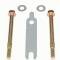 Chevelle Engine Starter Mounting Kit, Straight Bolt Pattern, With Bolts & .015 Shims, Powermaster, 1964-1972