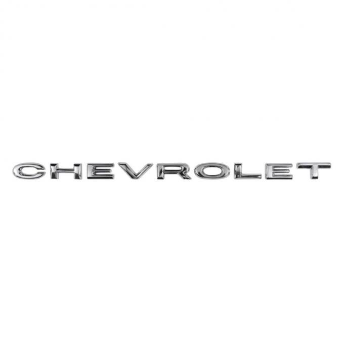 Trim Parts 65 Chevelle Hood Letters, Chevrolet, Set 4216