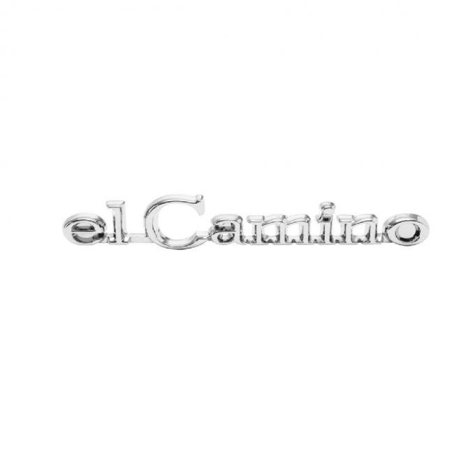 Trim Parts 68-69 El Camino Front Header Panel Emblem, El Camino, Each 4851