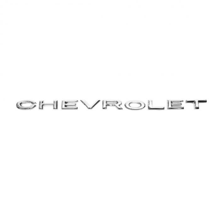 Trim Parts 64-65 Chevelle Trunk Letters, Chevrolet", Set 4149