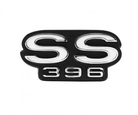 Trim Parts 68 Chevelle Rear Panel Emblem, SS 396, Each 4501