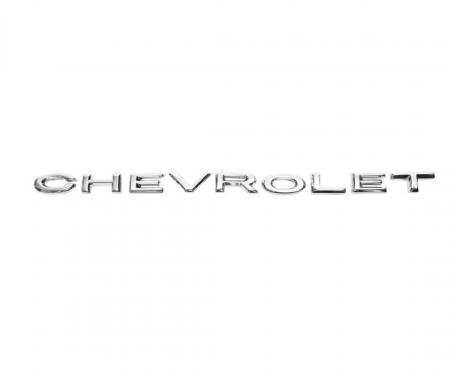 Trim Parts 64-65 Chevelle Trunk Letters, Chevrolet", Set 4149