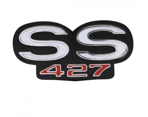 Trim Parts 67 Chevelle Grille Emblem, SS 427, Each 4413