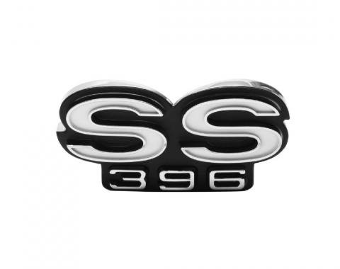 Trim Parts 68 Chevelle and El Camino Grille Emblem, SS 396, Each 4500