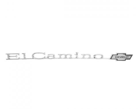 Trim Parts 73-77 El Camino Tailgate Emblem, El Camino, Each 4881