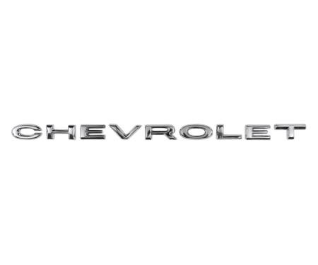 Trim Parts 65 Chevelle Hood Letters, Chevrolet, Set 4216
