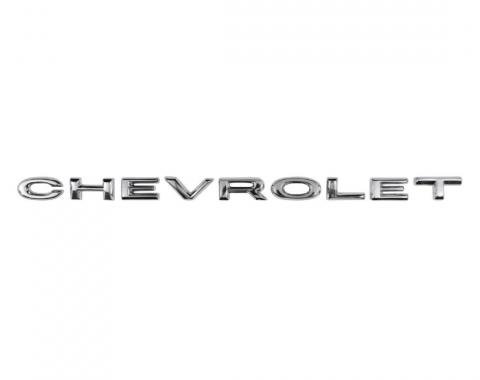 Trim Parts 65 Chevelle Hood Letters, Chevrolet, Set 4216