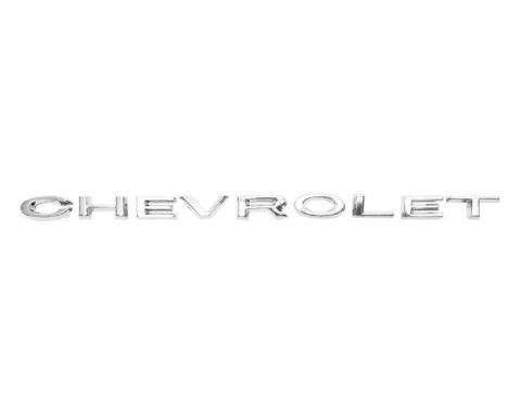 Trim Parts 64 Chevelle Hood Letters, Chevrolet, Set 4012