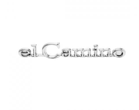 Trim Parts 68-69 El Camino Front Header Panel Emblem, El Camino, Each 4851