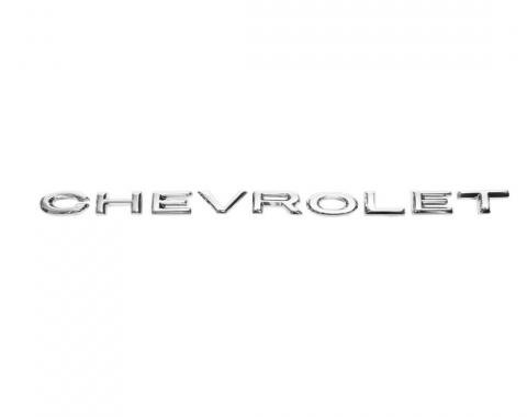 Trim Parts 64-65 Chevelle Trunk Letters, Chevrolet", Set 4149
