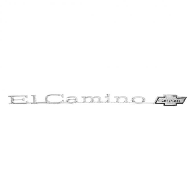Trim Parts 73-77 El Camino Tailgate Emblem, El Camino, Each 4881