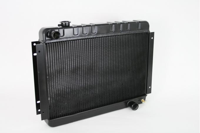 DeWitts 1966-1967 Chevrolet Chevelle Direct Fit Radiator Black, Manual 32-1239002M