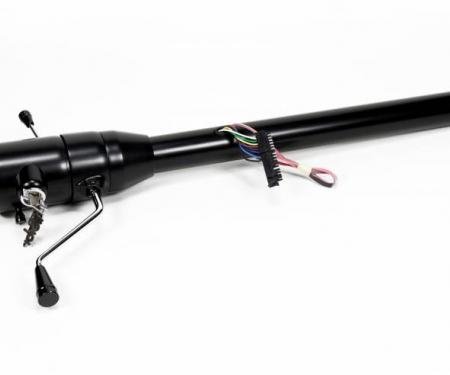 ididit Universal 28" Tilt Column Shift w/Ignition, Black Powder Coat 1530280051