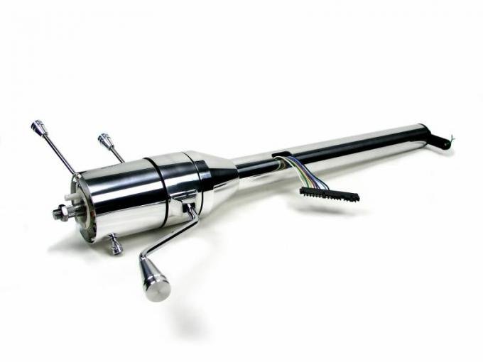 ididit Retrofit 67-68 Camaro/Chevelle/El Camino/GTO, Tilt Column Shift, Polished 1150680040