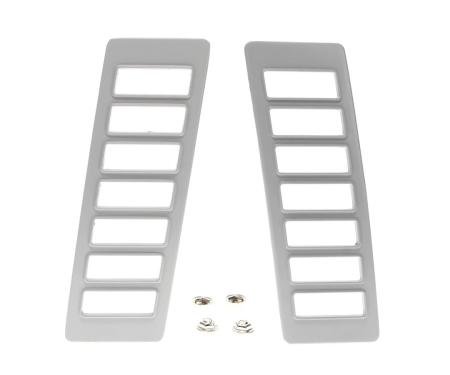 AMD Rear Side Marker Lamp Bezels, LH/RH Pair, 70-72 Chevelle X740-3470-3P