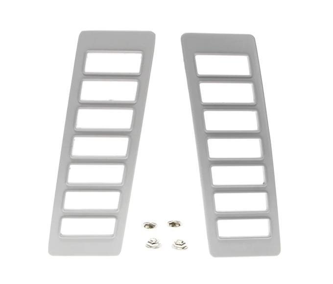 AMD Rear Side Marker Lamp Bezels, LH/RH Pair, 70-72 Chevelle X740-3470-3P