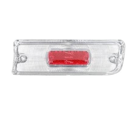 AMD Backup Lamp Lenses, with Red Reflector, Pair, 64 Chevelle Malibu T-A4225