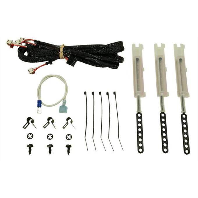 Vintage Air 1959-60 Chevrolet Full-Size SureFit™ Control Panel Conversion Kit 4-Lever 473159