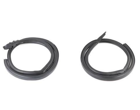 AMD Roof Rail Weatherstrips, Pair, 69-72 GM A-Body 2-Door Hardtop X622-3469-P