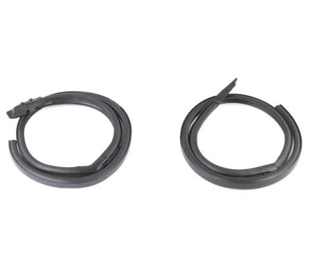 AMD Roof Rail Weatherstrips, Pair, 69-72 GM A-Body 2-Door Hardtop X622-3469-P