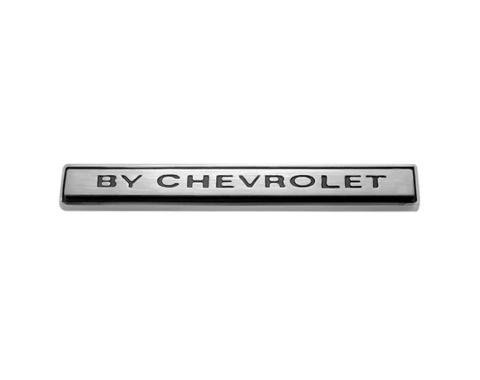 AMD Rear Body Emblem, "BY CHEVROLET", 70 Monte Carlo T-1635