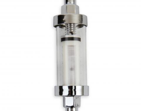 Mr. Gasket Clearview Inline Fuel Filter, 3/8 Inch 9748