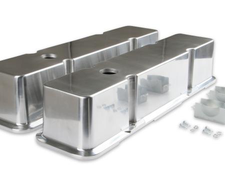 Mr. Gasket Aluminum Tall-Style Valve Covers, Polished 6854