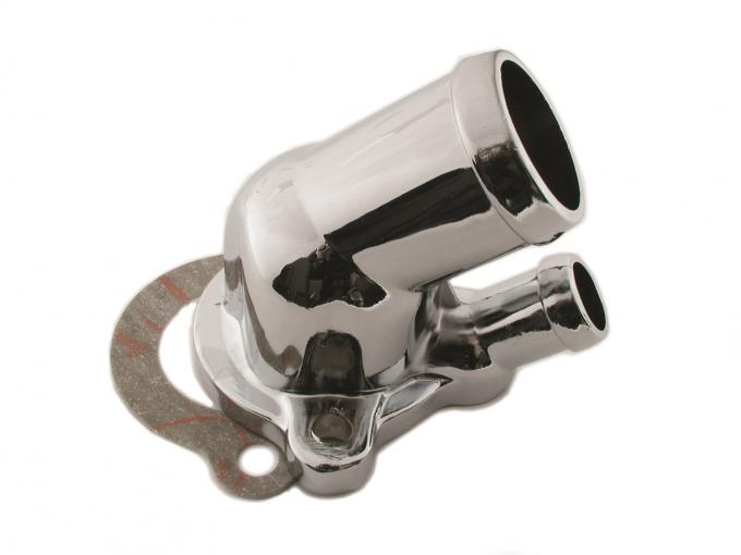 Mr. Gasket Water Neck, Chrome 9714