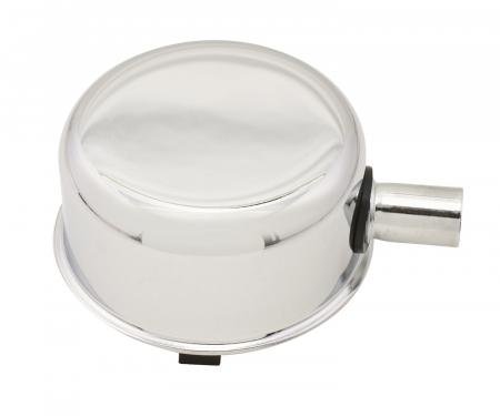 Mr. Gasket Oil Filler Cap with PCV Tube, Chrome 2063