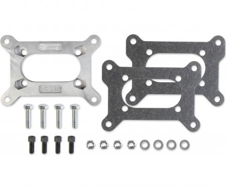 Mr. Gasket Carburetor Adapter Kit, Large Holley 2-Barrel to Small Rochester 4-Bolt, 2-Barrel 1937MRG