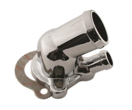 Mr. Gasket Water Neck, Chrome 9714