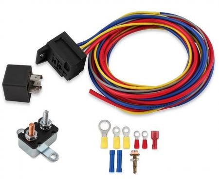 Mr. Gasket Electric Fuel Pump Harness and Relay Wiring Kit 40205G