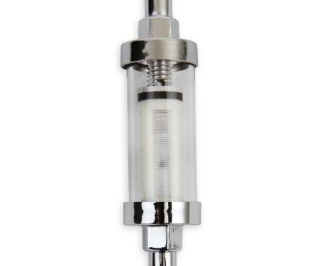 Mr. Gasket Clearview Inline Fuel Filter, 3/8 Inch 9748