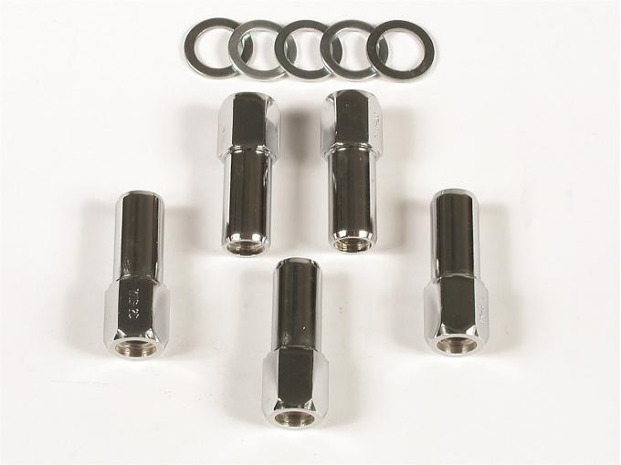 Mr. Gasket Competition Open End Style Lug Nuts, Set of 5 4305