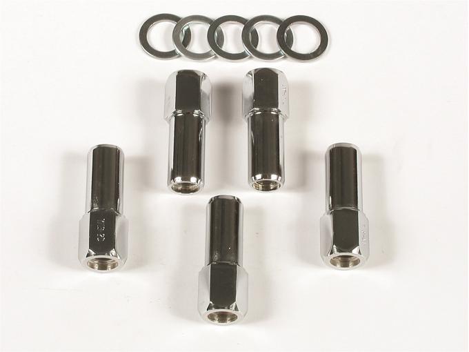 Mr. Gasket Competition Open End Style Lug Nuts, Set of 5 4303G