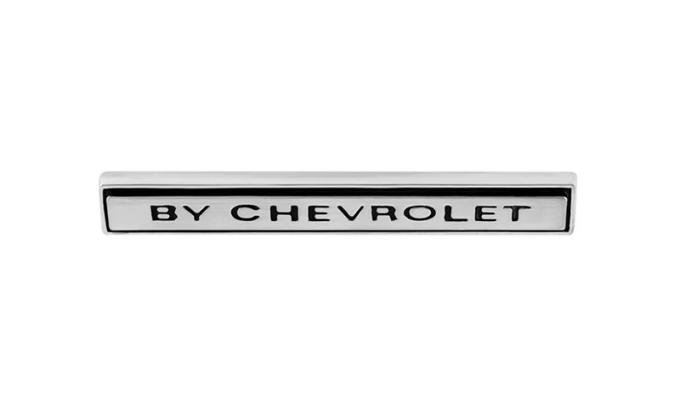 AMD Rear Body Emblem, "BY CHEVROLET", 71 Monte Carlo T-1653