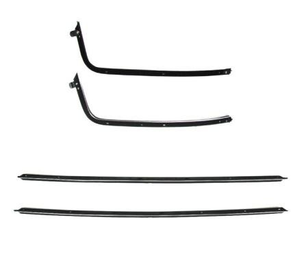 Precision 1970-1972 Chevrolet Chevelle Beltline Molding Kit, Left and Right Hand, 4 Piece Kit. Coupe Models Only WFK 1413 70 OTR