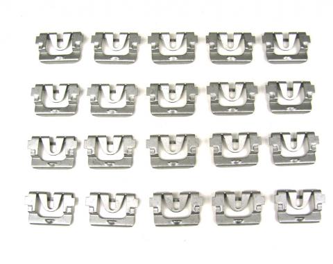 Precision 1968-1972 Chevrolet El Camino Molding Clip Kit, Rear Window, 20 Piece Set PCK-1101-68