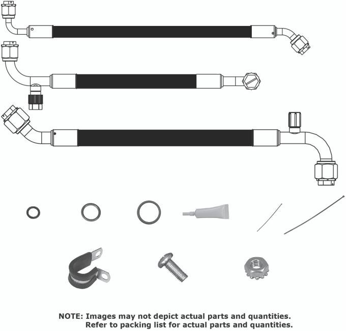 Vintage Air 1965-66 Impala SureFit™ Reduced Barrier Standard Hose Kit 521084