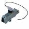 Leed Brakes 9 inch power booster, 1-1/8 inch bore flat top master disc/disc (Chrome) 2F6B4