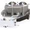 Leed Brakes Manual 2" Drop Spindle Kit with Plain Rotors and Zinc Plated Calipers FC1003-EA1