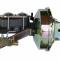 Leed Brakes Power 2" Drop Spindle Kit with Drilled Rotors and Zinc Plated Calipers FC1003-E1A1X