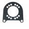 Leed Brakes Rear Disc Brake Kit with Drilled Rotors and Black Powder Coated Calipers BRC1007X