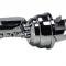 Leed Brakes 8 inch dual power booster, 1-1/8 inch bore master adjustable valve (Chrome) 4N605