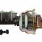 Leed Brakes Power 2" Drop Spindle Kit with Drilled Rotors and Zinc Plated Calipers FC1003-M105X